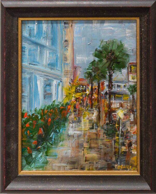 Tommy Beaver, Early Evening East Bay, Oil 11x14 framed
