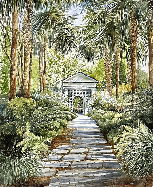 Sandra Roper, Charleston Secret Garden