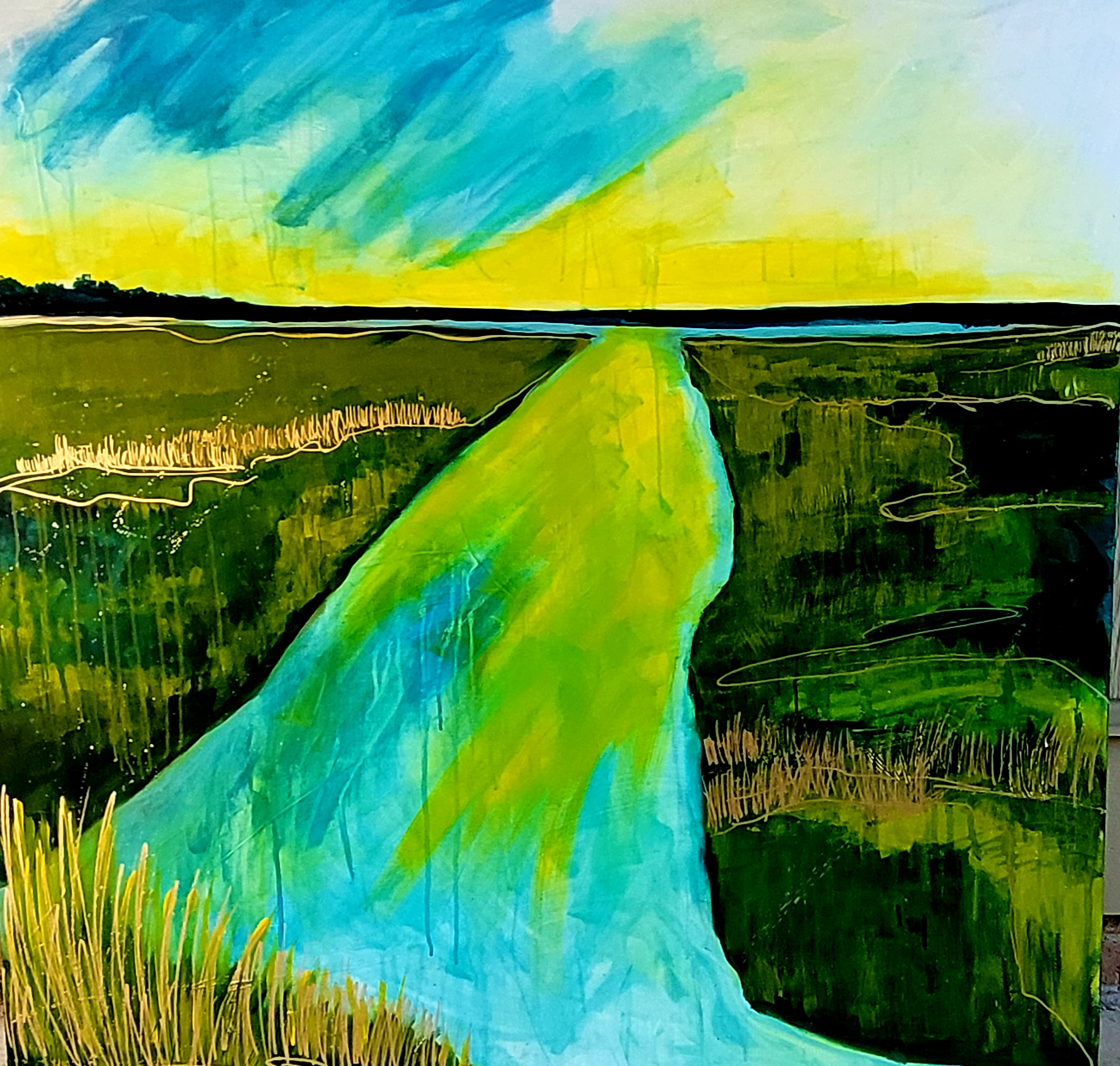 Wisdom of the Wetlands XII by Lyssa Harvey