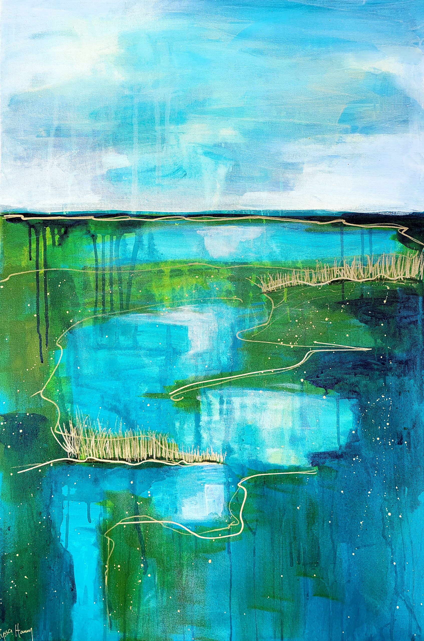 Wisdom of the Wetlands XXI by Lyssa Harvey
